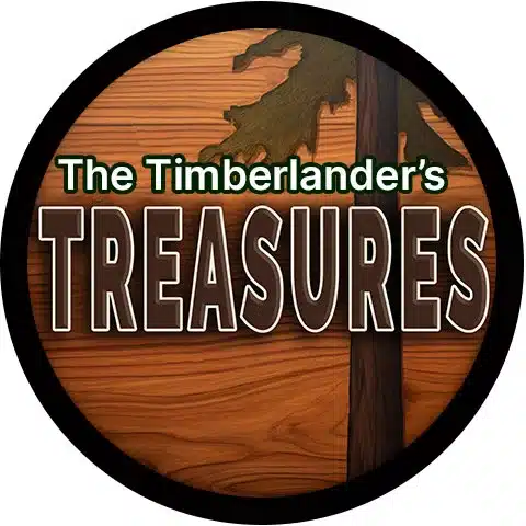 The Timberlander's Treasures Gift Shop Emblem